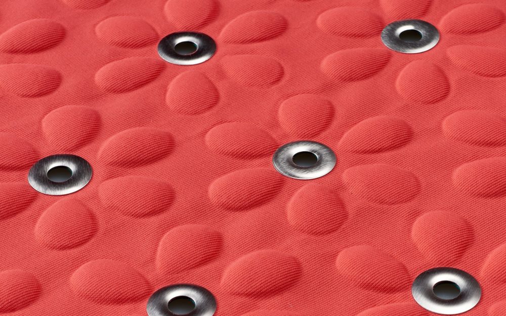 Embossing su tessuto