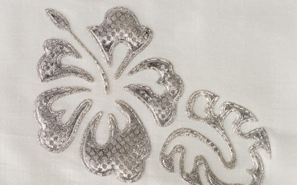 Stampa ad alta frequenza con glitter su tessuto