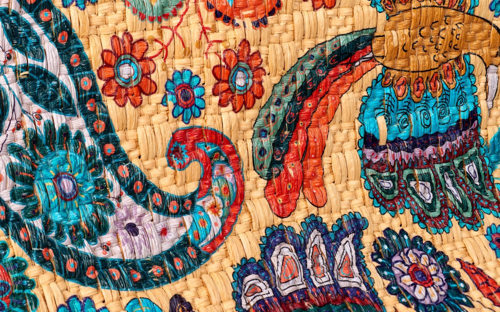 Stampa digitale su rafia