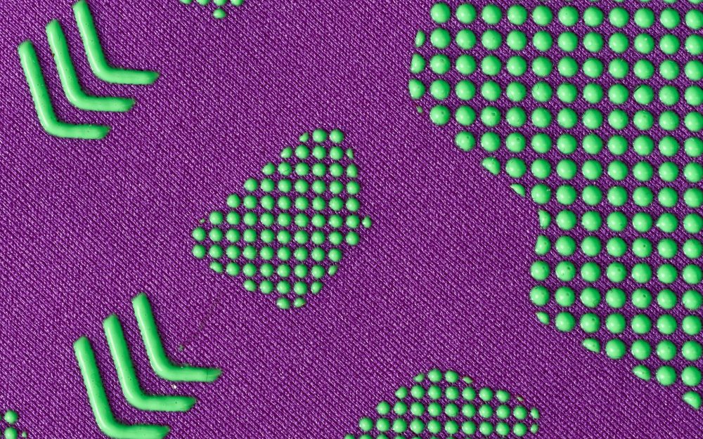 Stampa serigrafica silicone antiscivolo